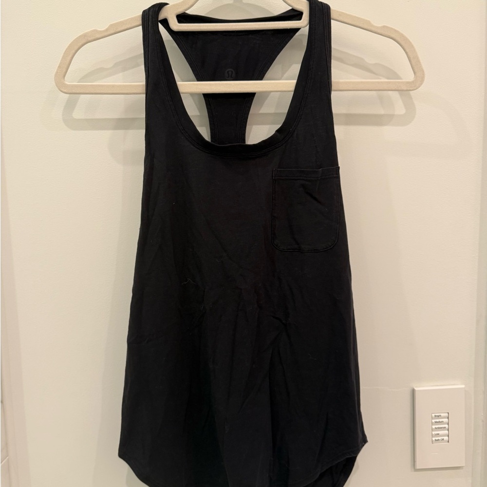 lululemon athletica Black Tank Top